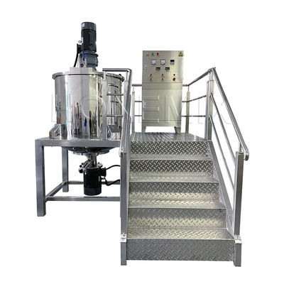 100L-5000L ডিটারজেন্ট তরল মিশ্রণ মেশিন একক স্তর Homogenizer মিশ্রণ মেশিন