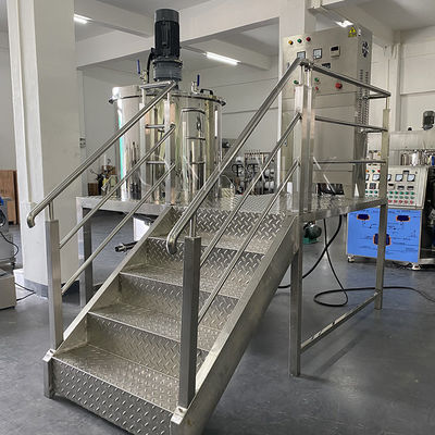100L-5000L ডিটারজেন্ট তরল মিশ্রণ মেশিন একক স্তর Homogenizer মিশ্রণ মেশিন