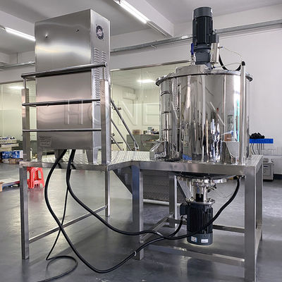 100L-5000L ডিটারজেন্ট তরল মিশ্রণ মেশিন একক স্তর Homogenizer মিশ্রণ মেশিন