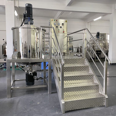 100L-5000L ডিটারজেন্ট তরল মিশ্রণ মেশিন একক স্তর Homogenizer মিশ্রণ মেশিন