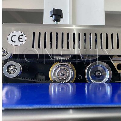 অনুভূমিক প্লাস্টিক ফিল্ম সিলিং মেশিন 600W গরম ইলেকট্রিক প্লাস্টিকের ব্যাগ সিলার