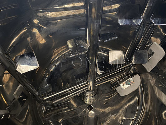 হেয়ার কন্ডিশনার তৈরীর 200L মোবাইল Homogenizer মিশুক