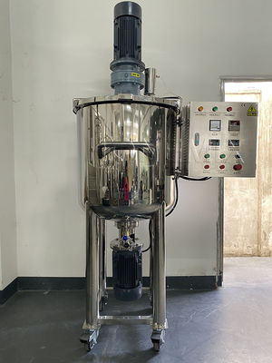 হেয়ার কন্ডিশনার তৈরীর 200L মোবাইল Homogenizer মিশুক