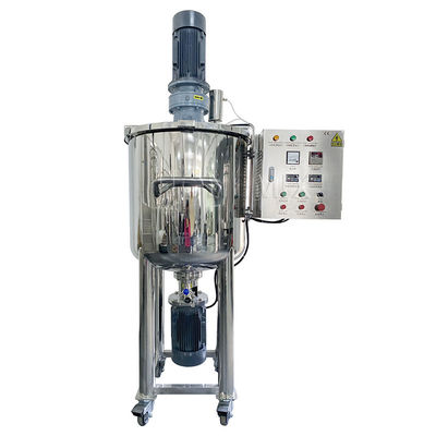 হেয়ার কন্ডিশনার তৈরীর 200L মোবাইল Homogenizer মিশুক