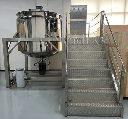 ঝরনা জেল মিশুক 3000L Homogenizer জ্যাকেট গরম মিশুক ট্যাংক